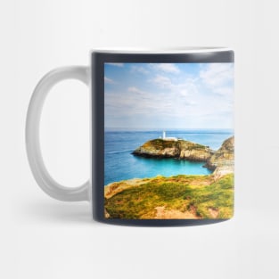 The South Stack Lighthouse, Holy Island, Anglesey, Wales Mug